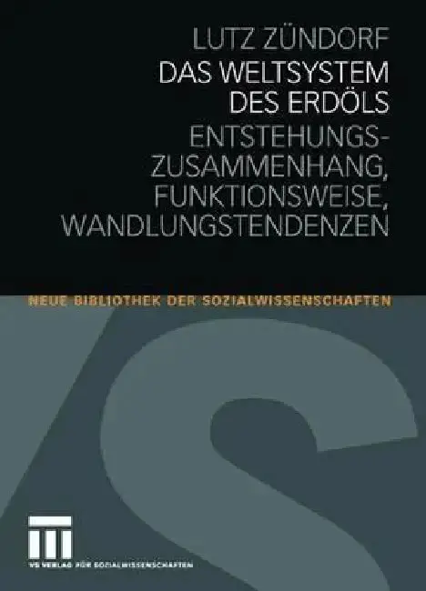 Cover of Das Weltsystem Des Erdöls