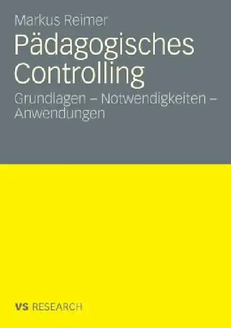 Cover of Pädagogisches Controlling
