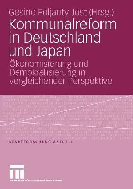 Cover of Kommunalreform in Deutschland Und Japan