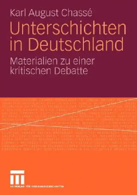 Cover of Unterschichten in Deutschland