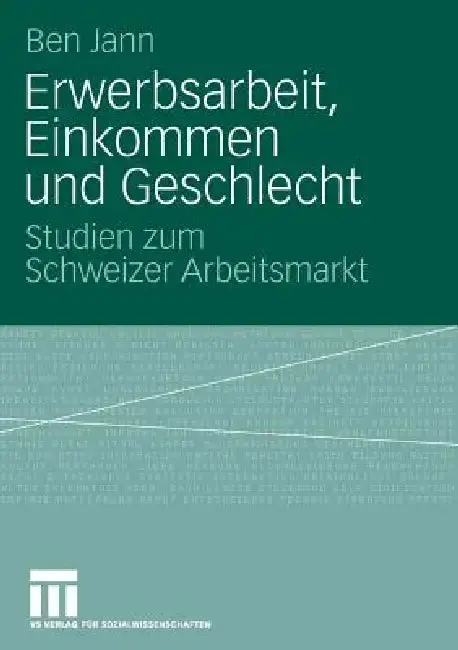 Cover of Erwerbsarbeit, Einkommen Und Geschlecht