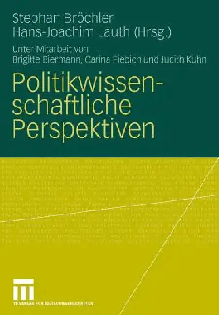 Cover of Politikwissenschaftliche Perspektiven
