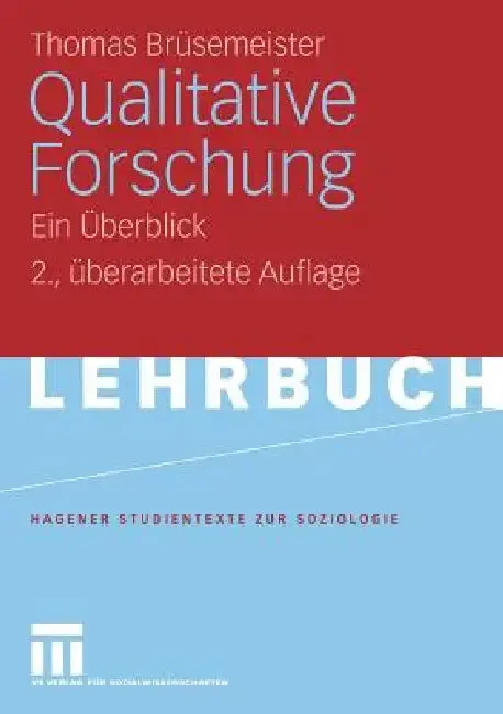 Cover of Qualitative Forschung