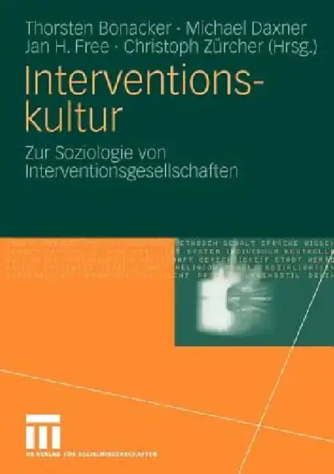 Cover of Interventionskultur