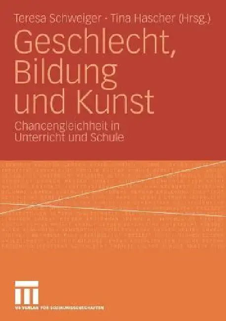 Cover of Geschlecht, Bildung Und Kunst