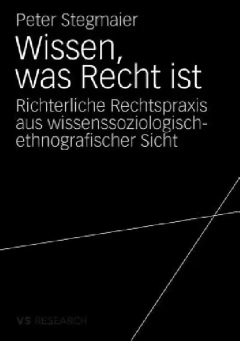 Cover of Wissen, Was Recht Ist
