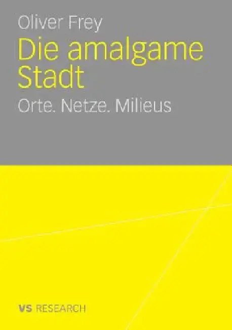 Cover of Die Amalgame Stadt