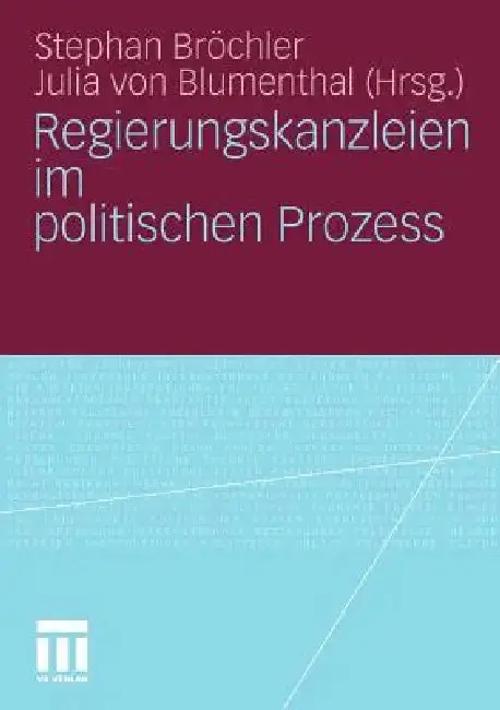 Cover of Regierungskanzleien Im Politischen Prozess