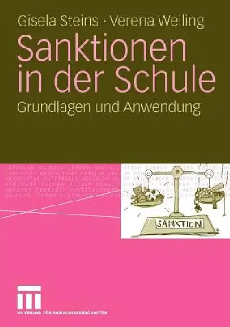 Cover of Sanktionen in Der Schule