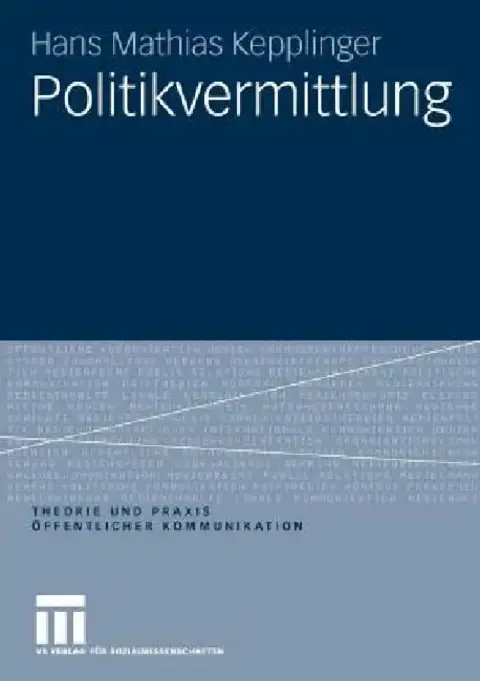 Cover of Politikvermittlung