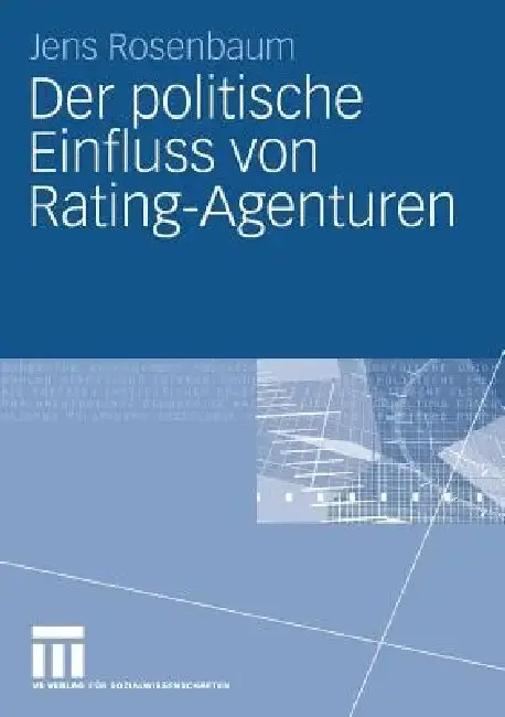 Cover of Der Politische Einfluss Von Rating-Agenturen