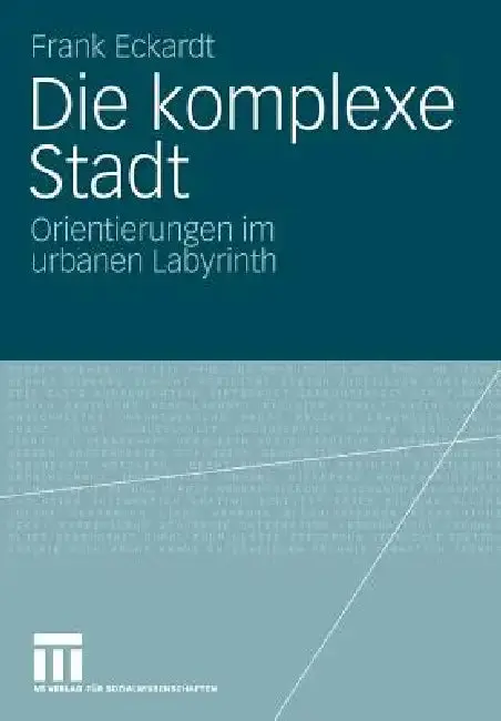 Cover of Die Komplexe Stadt