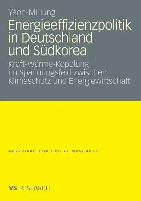 Cover of Energieeffizienzpolitik in Deutschland Und Südkorea