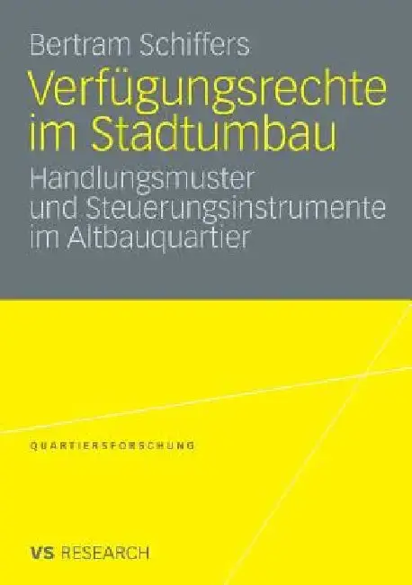 Cover of Verfügungsrechte Im Stadtumbau