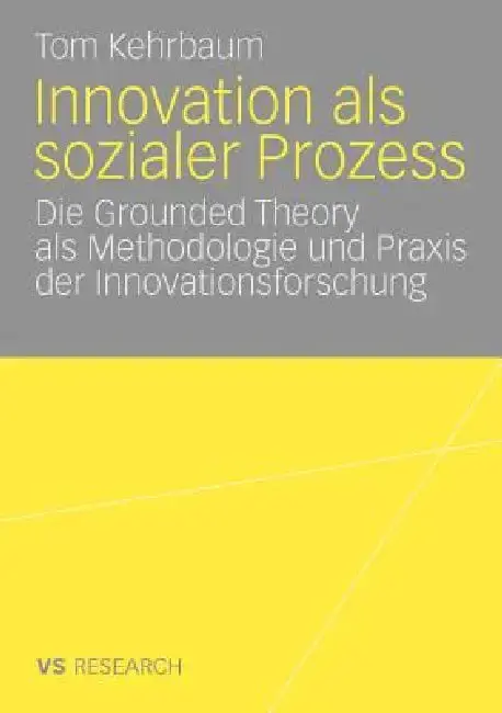 Cover of Innovation ALS Sozialer Prozess
