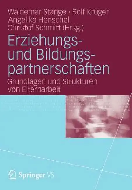 Cover of Erziehungs- Und Bildungspartnerschaften