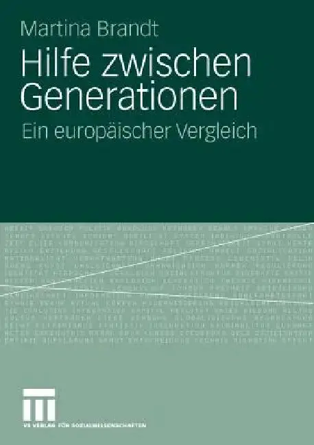 Cover of Hilfe Zwischen Generationen