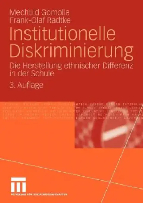 Cover of Institutionelle Diskriminierung