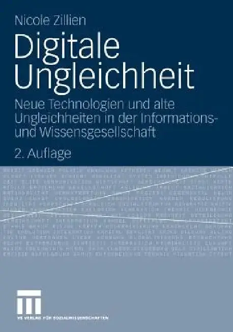 Cover of Digitale Ungleichheit