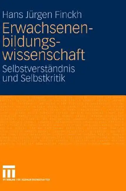 Cover of Erwachsenenbildungswissenschaft