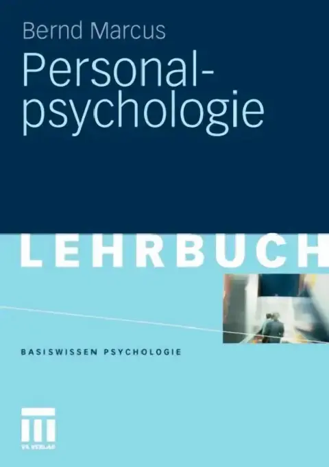 Cover of Personalpsychologie