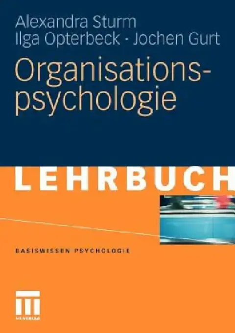 Cover of Organisationspsychologie