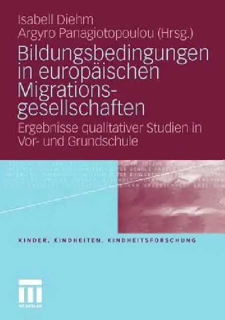 Cover of Bildungsbedingungen in Europäischen Migrationsgesellschaften