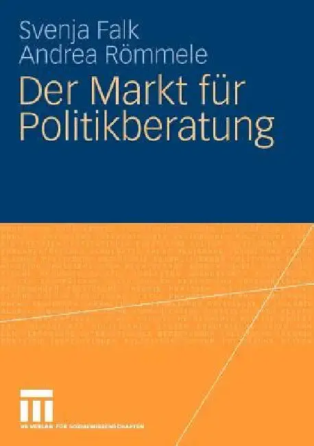 Cover of Der Markt Für Politikberatung
