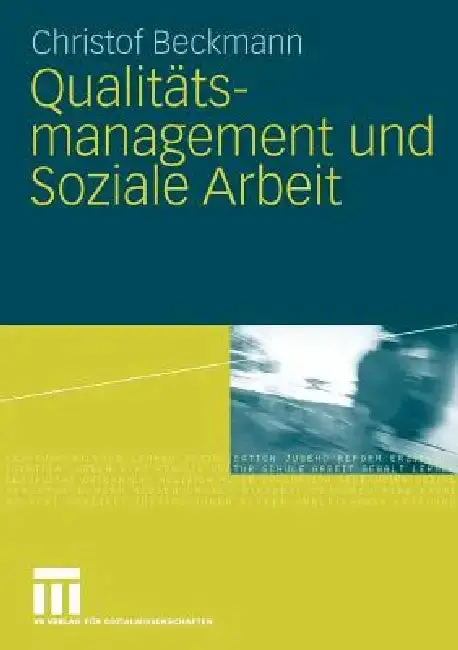 Cover of Qualitätsmanagement Und Soziale Arbeit