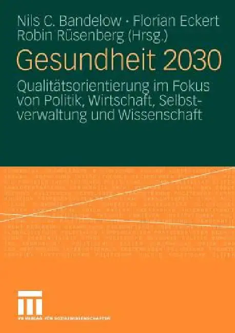 Cover of Gesundheit 2030
