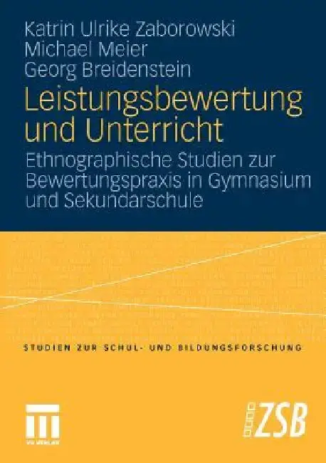 Cover of Leistungsbewertung Und Unterricht