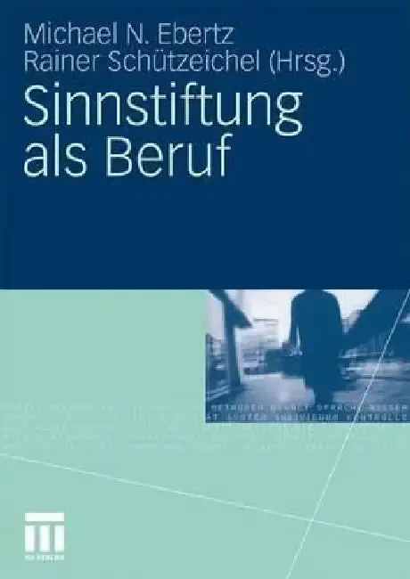 Cover of Sinnstiftung ALS Beruf