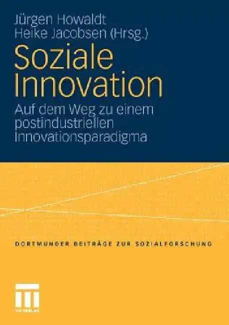 Cover of Soziale Innovation