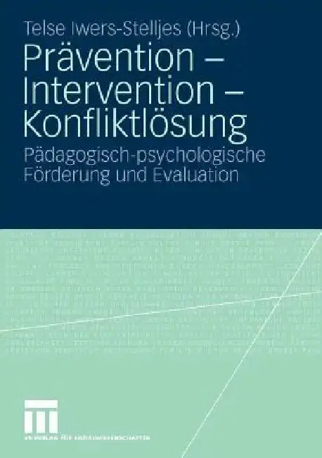 Cover of Prävention - Intervention - Konfliktlösung