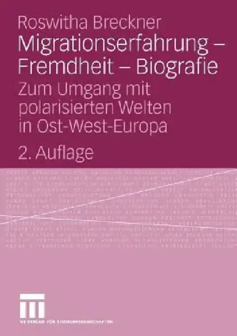 Cover of Migrationserfahrung - Fremdheit - Biografie