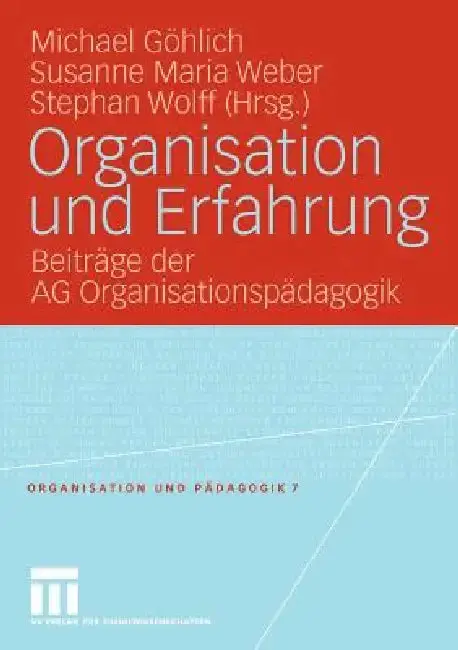 Cover of Organisation Und Erfahrung