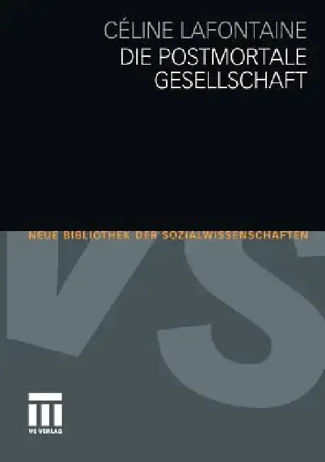 Cover of Die Postmortale Gesellschaft