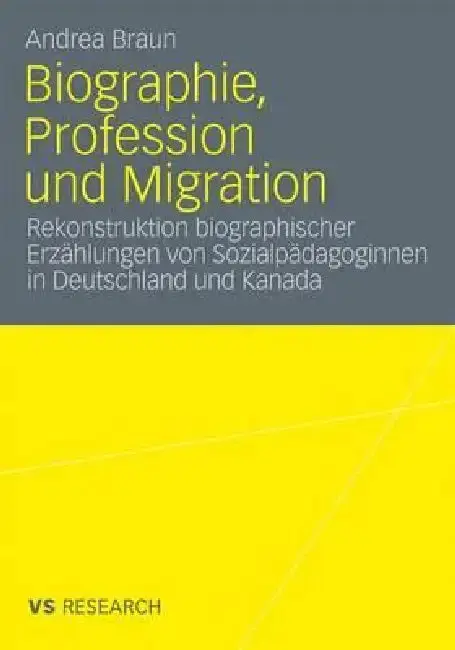 Cover of Biographie, Profession Und Migration