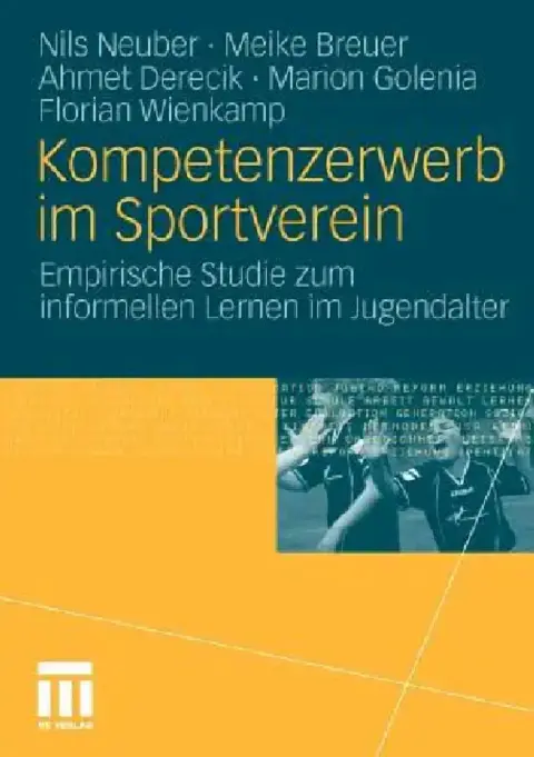 Cover of Kompetenzerwerb Im Sportverein