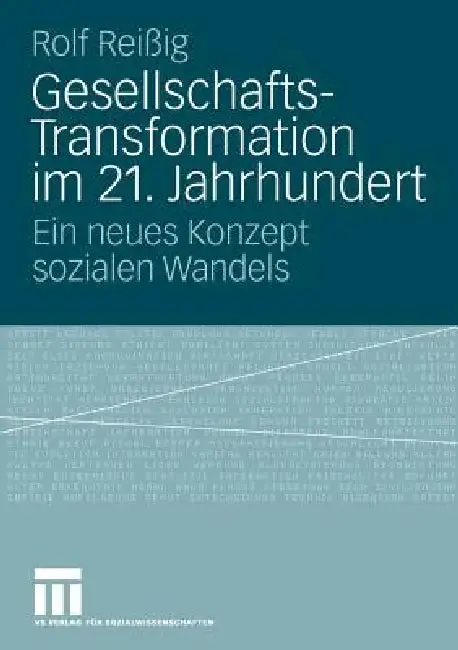Cover of Gesellschafts-Transformation Im 21. Jahrhundert