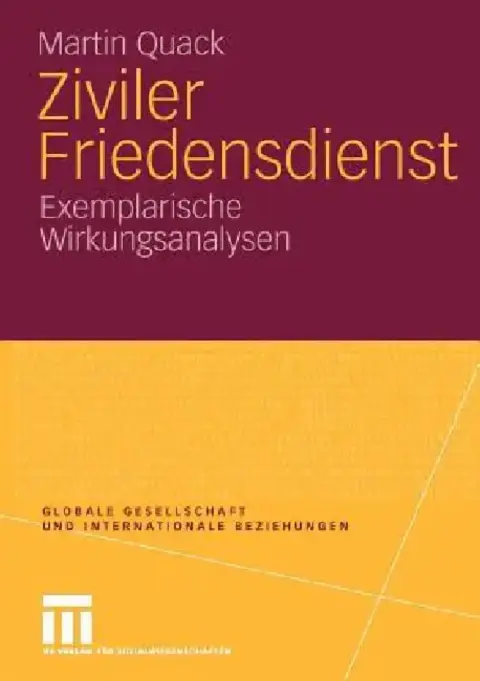 Cover of Ziviler Friedensdienst