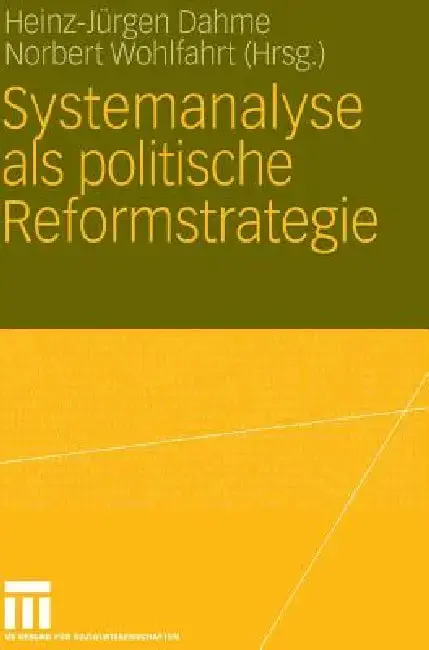 Cover of Systemanalyse ALS Politische Reformstrategie