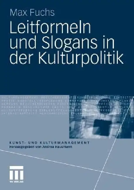 Cover of Leitformeln Und Slogans in Der Kulturpolitik