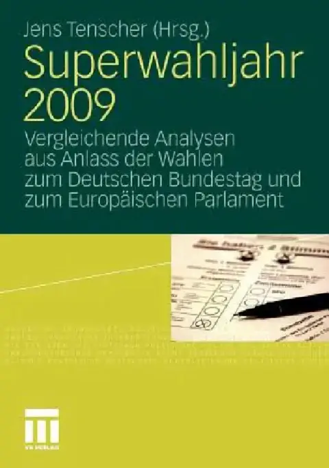Cover of Superwahljahr 2009