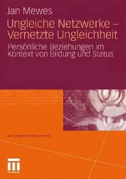 Cover of Ungleiche Netzwerke - Vernetzte Ungleichheit