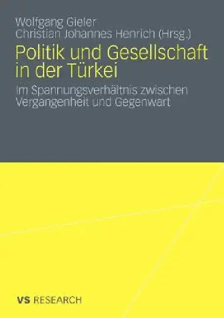 Cover of Politik Und Gesellschaft in Der Türkei