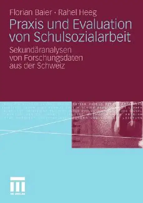 Cover of PRAXIS Und Evaluation Von Schulsozialarbeit
