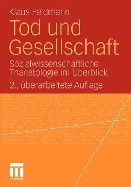 Cover of Tod Und Gesellschaft
