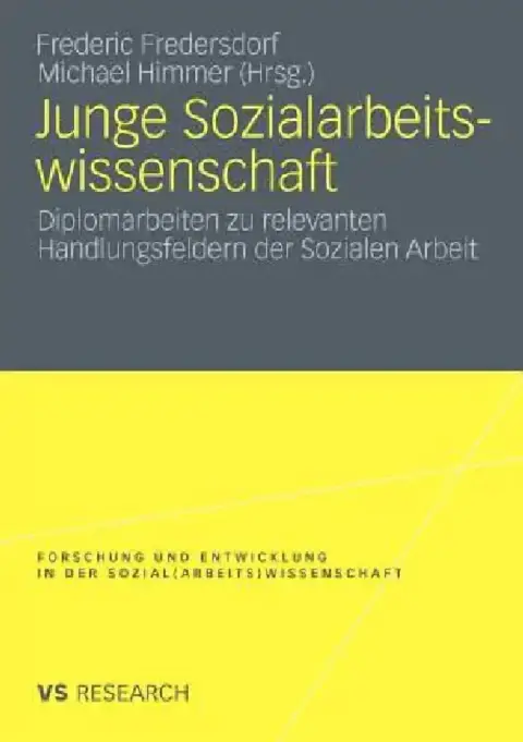Cover of Junge Sozialarbeitswissenschaft
