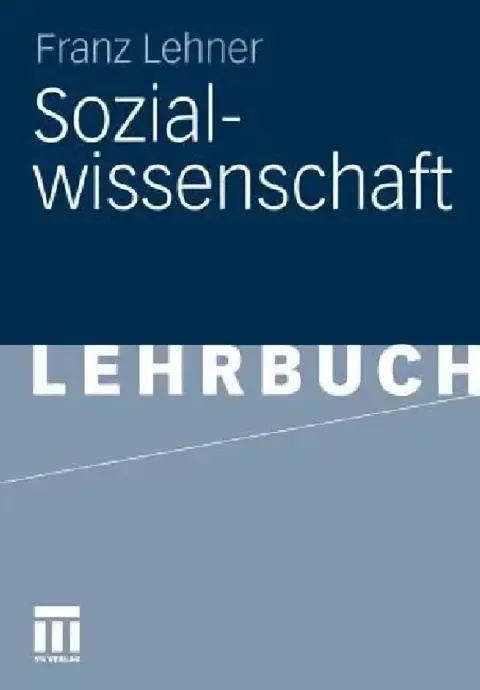 Cover of Sozialwissenschaft